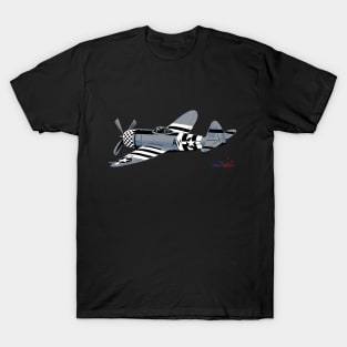 American Warbird Vintage Aircraft T-Shirt